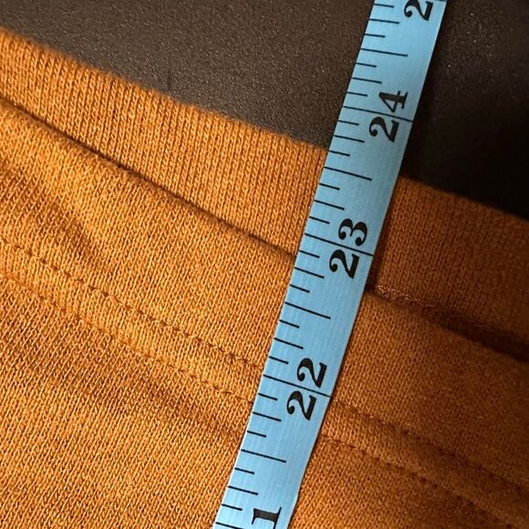 Madewell $80 Cotton-Hemp Oversized Polo Sweatshirt brown women's medium NEW - Picture 12 of 12